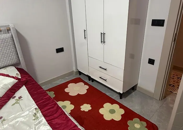 아파트 Huzurlu Aile Evi Guevenlikli Havuzlu Site *